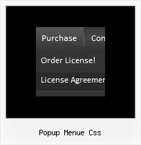 Popup Menue Css Menue Tabs