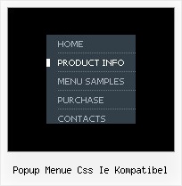 Popup Menue Css Ie Kompatibel Javascript Menue Ist Hinter Dem Objekt