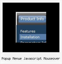 Popup Menue Javascript Mouseover Javascript Menu Baum