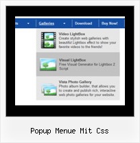 Popup Menue Mit Css Horizontal Popup Submenu