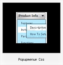 Popupmenue Css Dropdown Menue Mit Javascript Dreamweaver
