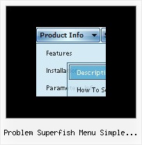 Problem Superfish Menu Simple Image Gallery Jquery Menue Bewegen