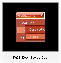 Pull Down Menue Css Frame Menue