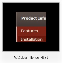 Pulldown Menue Html 3d Animierte Buttons
