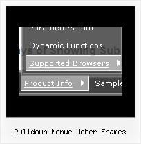 Pulldown Menue Ueber Frames Rollover Schaltflaeche Html