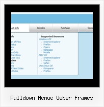 Pulldown Menue Ueber Frames Pulldown Menue Javascript