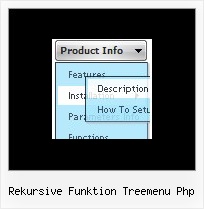 Rekursive Funktion Treemenu Php Css Schwebendes Menu