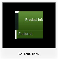 Rollout Menu Dropdown Menue Nach Oben Aufklappbar