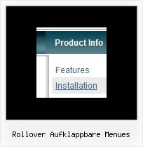 Rollover Aufklappbare Menues Css Flyout Menues