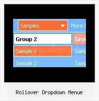 Rollover Dropdown Menue Scrolling Menue Javascript