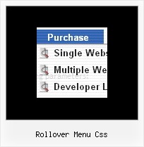 Rollover Menu Css Javascript Registerkarte Menues
