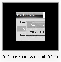 Rollover Menu Javascript Onload Wie Mache Ich Ein Menu
