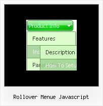 Rollover Menue Javascript Css Menues Muster