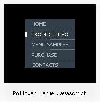 Rollover Menue Javascript Javascript Style