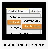 Rollover Menue Mit Javascript Css Kostenlos Menu Vertikal Aufklappbar