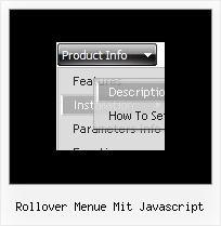 Rollover Menue Mit Javascript Html Formular Menue