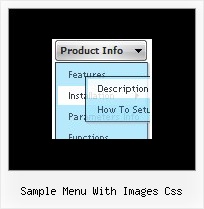 Sample Menu With Images Css Button Gif Download