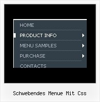 Schwebendes Menue Mit Css Dynamischer Tab Menue