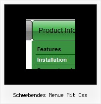 Schwebendes Menue Mit Css Horizontal Menu