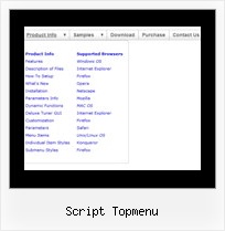 Script Topmenu Vertikales Rollover Menue