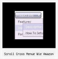 Scroll Cross Menue Wie Amazon Firefox Menu Vista
