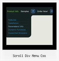 Scroll Div Menu Css Taskleise Menue
