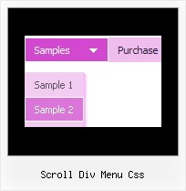 Scroll Div Menu Css Dropdown Menu Mehrere Flash Javascript