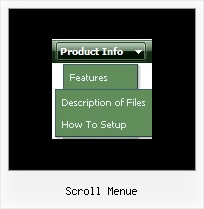 Scroll Menue Css Und Horizontal Submenus