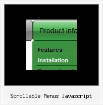 Scrollable Menus Javascript War Menu Php