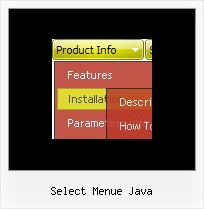 Select Menue Java Css Climb Checkpoint Menu