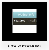 Simple Js Dropdown Menu Html Registerkarten Probe