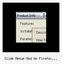 Slide Menue Mod An Firefox Anpassen Dhtml Menu Probe