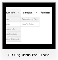 Sliding Menus For Iphone Menuegenerator Fuer Webseiten