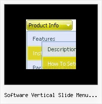Software Vertical Slide Menu Erstellen Css Javascript Menue Popup