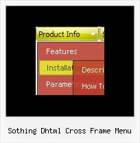 Sothing Dhtml Cross Frame Menu Css Menus 54