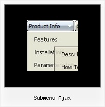 Submenu Ajax Css Tab Menu Overlapping