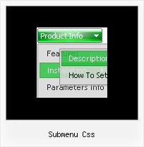 Submenu Css Cross Frame Menu Js