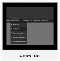 Submenu Css Rollover Submenue