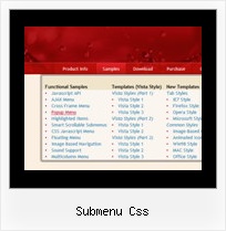 Submenu Css Menue Tabs