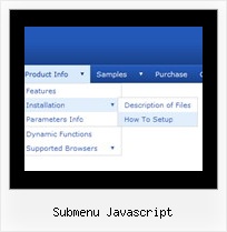 Submenu Javascript Menu Auf Und Zu Machem