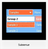 Submenue Einfaches Javascript Menue