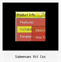 Submenues Mit Css Vista Menu Rechtsbuendig