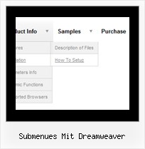 Submenues Mit Dreamweaver Klappmenu Mit Javascript