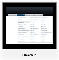 Submenus Css Menue Vertikal Slide
