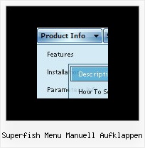 Superfish Menu Manuell Aufklappen Menu Javascritp