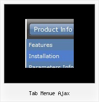 Tab Menue Ajax Seitenmenue Outlook Like