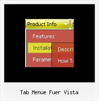 Tab Menue Fuer Vista Dynamische Menueleiste Html