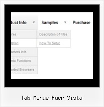 Tab Menue Fuer Vista Ajax Menue Transparent Free