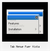Tab Menue Fuer Vista Dhtml Task Menu Windows Xp Javascript