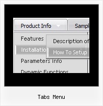 Tabs Menu Css Menu Akten